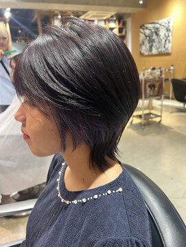 オーガニック ライフ 若葉 鶴ヶ島(organic+life) 冬の美人髪◎ウルフインナーラベンダー透明感レイヤー