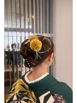 ヘアー リッツ 武豊店(Hair Ritz) 成人式ヘアセット、カチモリ