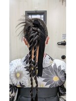 ヘアークラフト アンジュ(Hair craft ange)&nbsp;ねじり編み込み