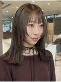 ミルクティーベージュダブルカラーインナーカラーケアブリーチ