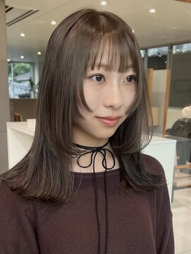 ローレンアオ(LOREN AO) ミルクティーベージュダブルカラーインナーカラーケアブリーチ