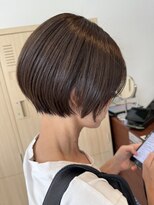 トリッカアヴェダ(tricca AVEDA) ショートボブ/チョコレートブラウン/透明感カラー