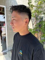 クティエ(Cuthie)&nbsp;#フェードカット#アップバング#メンズショート#20代#30代