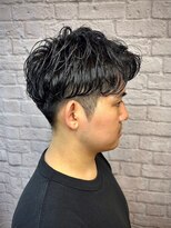 グレイスフルバーバー 赤坂見附店 ツーブロアップバングゆるっとパーマ
