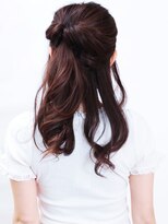 美容室ソラ 小岩店(sora)&nbsp;☆ルーズなシルエットのハーフアップ☆【小岩】