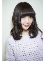サロンドミルク 原宿(salon de MiLK)&nbsp;【salon de MiLK 原宿】アッシュブラウン×ゆるふわウェーブ