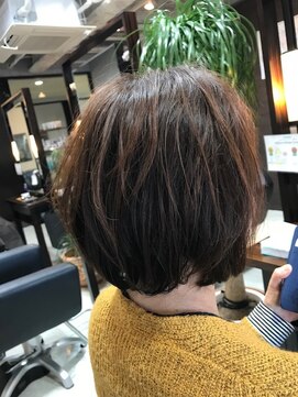 キャン 温品店(CAN) 【CAN】ミセスのおすすめ ひし形ボブ♪