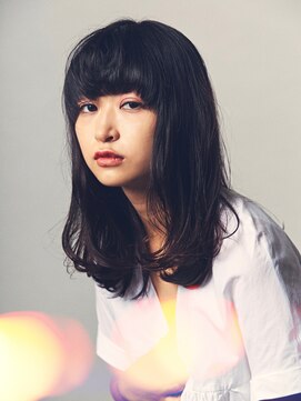 ネロ ヘアサロン ネイビー 渋谷(NERO HAIRSALON NAVY) セミウェットくびれミディ