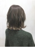 【CREAR 恵比寿/代官山】外ハネボブ×オリーブベージュ