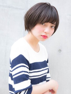 ルティア(Lutia) 黒髪ショートスタイル