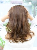 【赤羽リビーチ】外国人風 透明感カラー スウィングカール