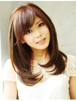 ザ シー 橋本(The C)&nbsp;清潔感のある内巻きヘア☆カンタンスタイリング／橋本　美容室