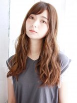 ヘアメイク ナル(hair make nalu) 透け感グレージュのゆるカールスタイル