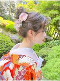 お団子ヘア