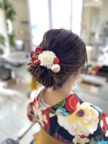 マーブル(marble) 卒業式ヘアセット