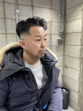 ミナミ(MINAMI) 40・50代オススメフェードスタイル　国分寺