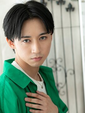 モッズヘアメン 札幌月寒店(mod's hair men) センタパートでクールさ呼び込む似合わせメンズカットd札幌月寒