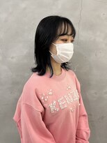 エンドリンク(endlink) 黒×青デザインウルフ