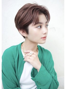 アール 北千住店(ar) センターパート/前髪なしマッシュ/ナチュラルブラウン[北千住]