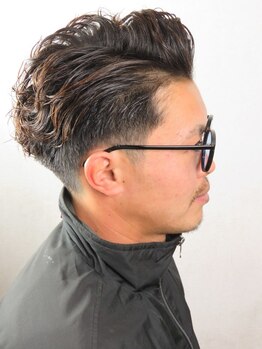 グリンヘアー(GRIN HAIR)の写真/メンズパーマが得意なサロン！ツイストやスパイラルなど特殊パーマもお任せください☆