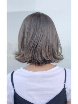 エアービジュー(Air Bijou) ミントベージュインナーカラー_くびれセミディ