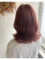 ヘアスタジオニコ(hair studio nico...)&nbsp;ブリーチ無しピンクバイオレットカラー★