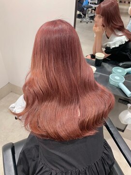 ゴウトゥデイ 渋谷MODI店(GO TODAY) ピンクベージュ ダブルカラー ケアブリーチ <渋谷/渋谷駅>