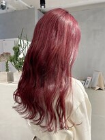 ジエクトカナウ 大阪梅田店(The Ect canow) チェリーピンク/カシスレッド/ピンクカラー/ブリーチ1回