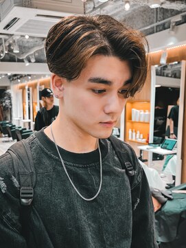 ルースト 渋谷店(ROOST) ディカプリオ/外国人風ヘア/かきあげショート