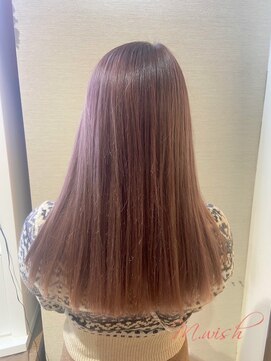 エムウィッシュ(M Wish) くすみピンク/ピンクアッシュ/ピンクベージュ/ニュアンスカラー