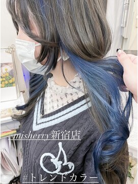 ミシェリー 新宿店(misherry) 似合わせカットイメチェンハッシュカットインナーカラー新宿韓国