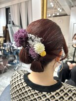 セット アンド バイ ルゥーダ 品川駅前店(SET and..by Rouxda.)&nbsp;アレンジタイトシニヨン