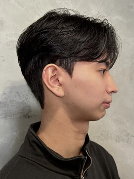 ノラ ヘアーサロン(NORA HAIR SALON) 韓国ナチュラルセンターパートダウンパーマ