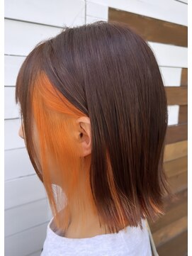 ロハスバイケンジ(LOHAS by KENJE) 【インナーカラー】キュートオレンジ