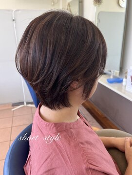 アトリーチェタ 田富店(ATTRICE) 大人ショート髪質改善トリートメントツヤ髪ショートヘア