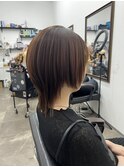 髪質改善ストレート×レイヤーカット