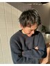 男性人気No.1》メンズケアコース（カット+眉カット+頭皮エステスパ）