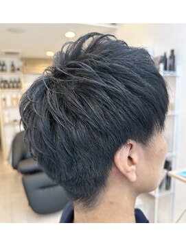 モクヘアー(moc hair) ポイントパーマ&ツーブロック