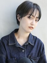 バース(BIRTH)&nbsp;天神【BIRTH】小顔マッシュショートネビージュ黒髪