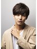 【メンズ限定トレンドパーマ】クリームパーマ＋カット＋システムTr＋眉カット
