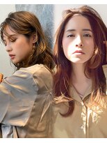 アクター(actor)&nbsp;前髪/似合わせカット/フェミニンカラー/ウェーブミディアム/原宿