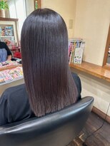 ボブビッシュ 東温店 縮毛矯正クセストパー/ロングストレート