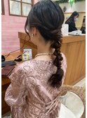 あみおろしスタイル【結婚式】