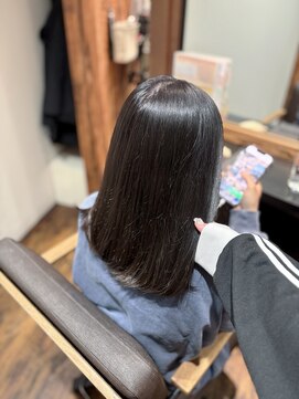 ヘアーデザインガーデニア(hair design Gardenia) 黒染め不使用★地毛風カラー【赤羽 赤羽岩淵 子連れ美容室】