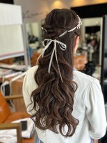 キセイ イオン多賀城店(KISEI) ハーフアップ