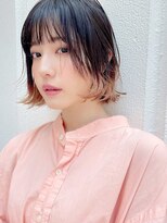 ソト 銀座(soto.)&nbsp;ハイライトカラー/くびれヘア/レイヤーパーマ/ミニボブ[銀座]