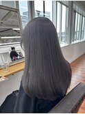 暗め透明感カラー/グレージュ　6/9