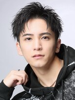 リップス 表参道店(LIPPS)&nbsp;アップバングショート【黒髪ツーブロック刈り上げ】