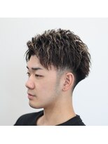 ヴェルゴ 北島店(vellgo)&nbsp;茶金メッシュ×ツイストスパイラルパーマ