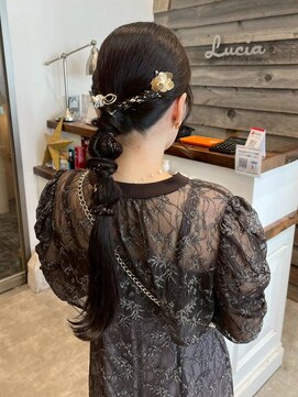 ルチア ヘア ステラ 京都店(Lucia hair stella) ヘアセット/髪質改善/髪質改善ストレート/学割U24/京都/河原町